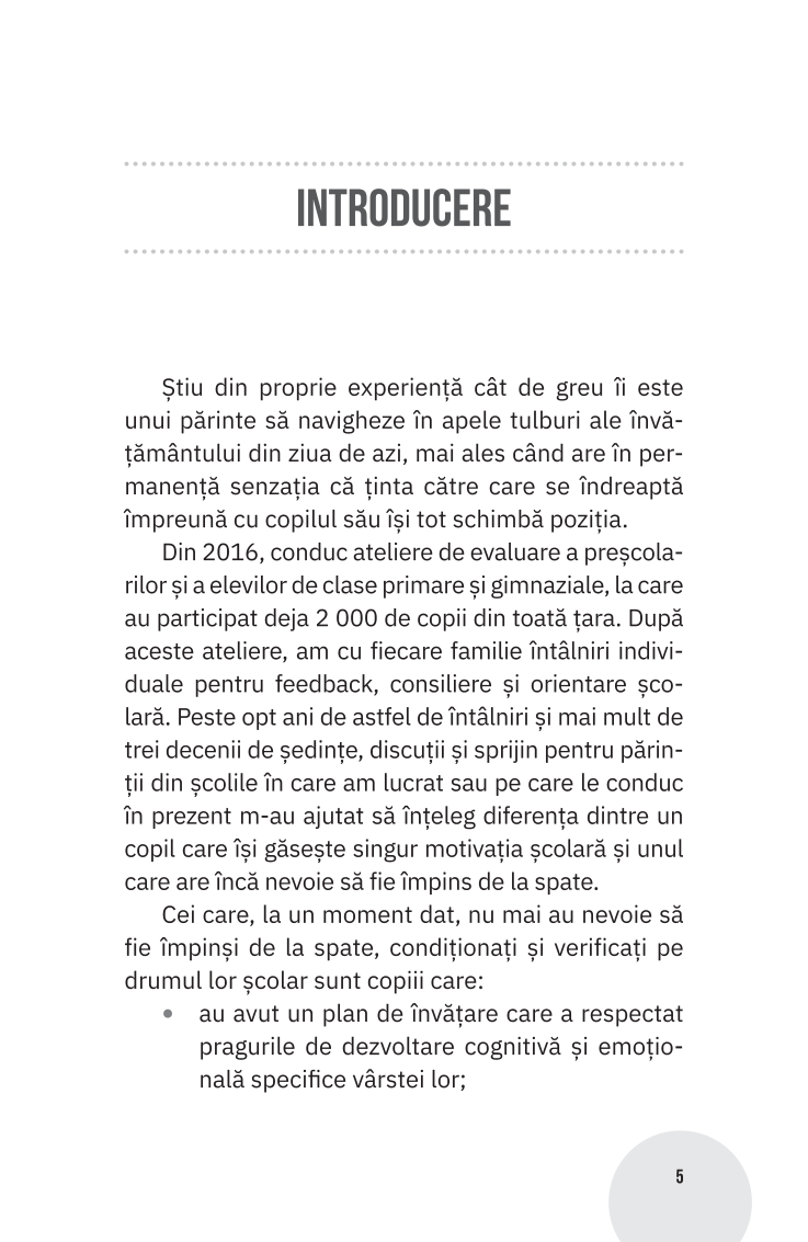 Cum își găsesc copiii motivația școlară - Oana Moraru
