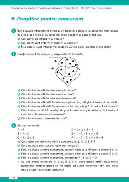 Culegere de matematică Clasa I