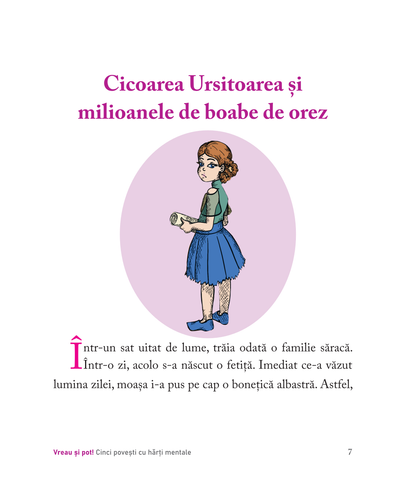 Vreau și pot! Cinci povești cu hărți mentale - Olina Ortiz