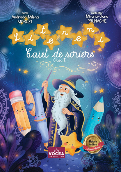 Litereni. Caiet de scriere. Clasa I - Andrada-Milena Moruzi