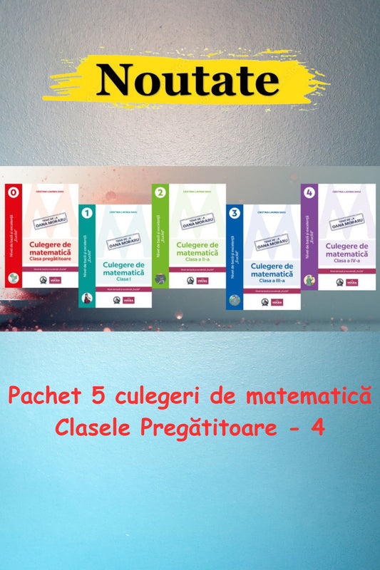 Pachet 5 culegeri de matematică