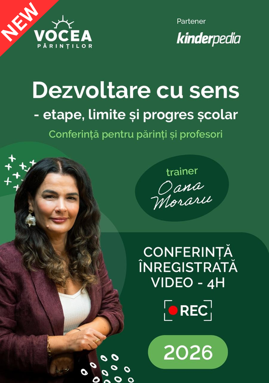 Video - Conferință Educațională 2026 -  Dezvoltare cu sens - etape, limite și progres școlar